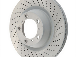 Bremsscheibe hinten, gebohrt-gerillt, Monoblock, 350x28mm. Porsche 997 I422 - 99735240503, 99735240603 - PRL39979, PRR39970